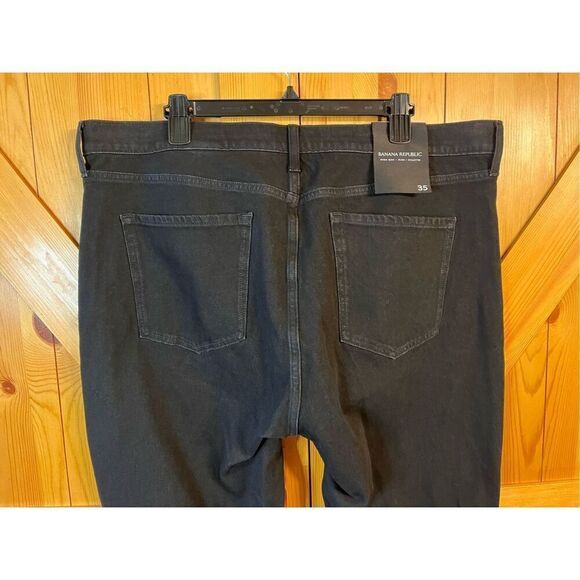 Banana Republic Black High-Rise Slim Stiletto Jean Size 35 nwt (3251)Measurement - Picture 7 of 9